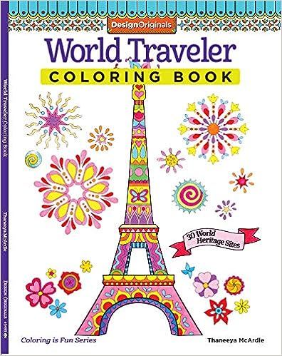 World Traveler Coloring Book: 30 World Heritage Sites (Design Originals) Beginner-Friendly Art Ac... | Amazon (US)