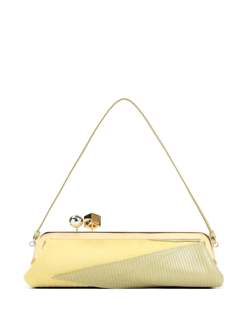 Jacquemus Salon Ma\u00efs Clutch Bag | Yellow | FARFETCH | Farfetch Global