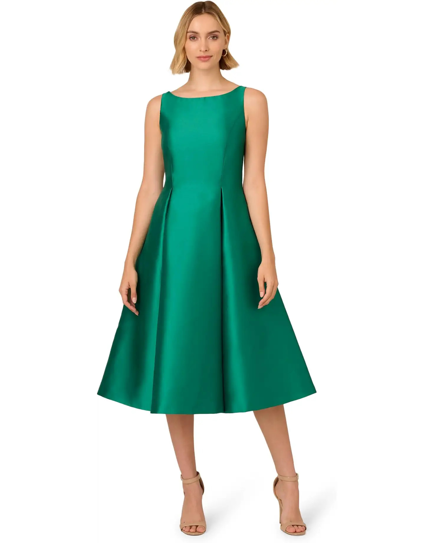 Sleeveless Tea Length Dress | Zappos