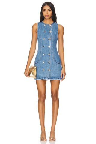 retrofete Hanna Dress in River from Revolve.com | Revolve Clothing (Global)