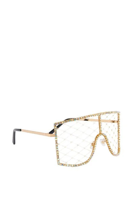 POP THE BUBBLY GLASSES IN GOLD | AKIRA