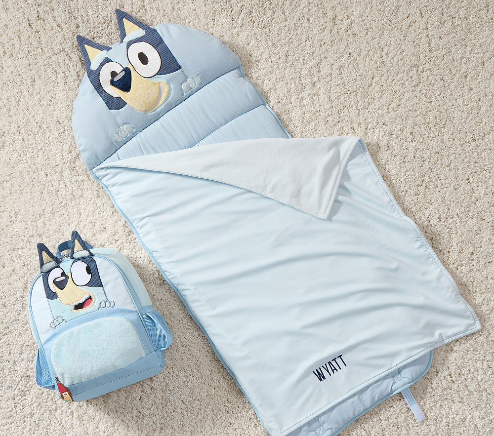 Bluey Critter Mackenzie Nap Mat & Small Backpack Bundle | Pottery Barn Kids