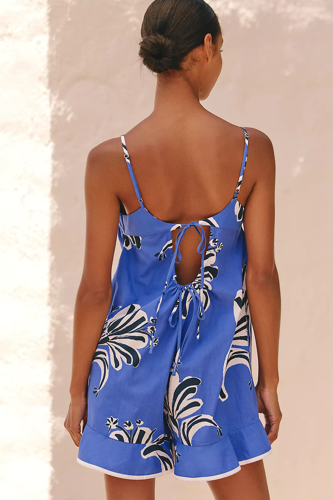 Suzanne Lustig x Celandine Bloom Cotton Romper | Anthropologie (US)