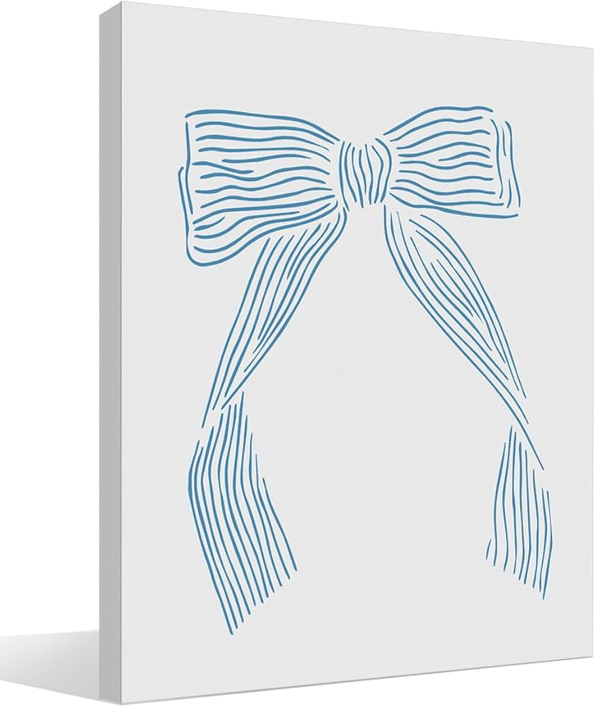 BIWSHA Bow Decor,Bow Room Decor,Coastal Granddaughter Aesthetic,Coastal Granddaughter Hair Bow De... | Amazon (US)