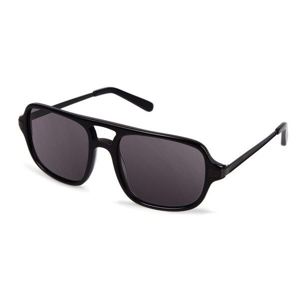 Cynthia Rowley Eyewear CR6000_sun No. 97 Black Aviator Plastic Sunglasses | Bed Bath & Beyond