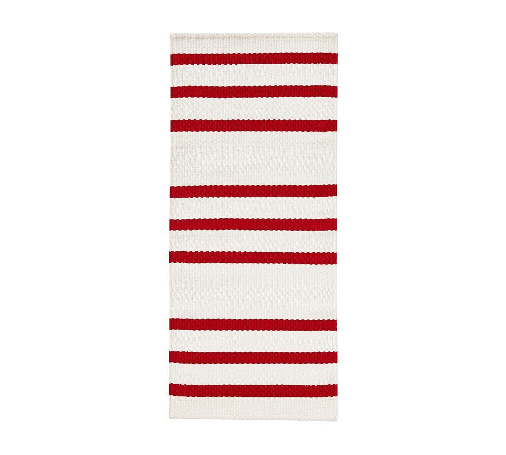 Danton Striped Rug with Anti Slip Backing | Pottery Barn (US)