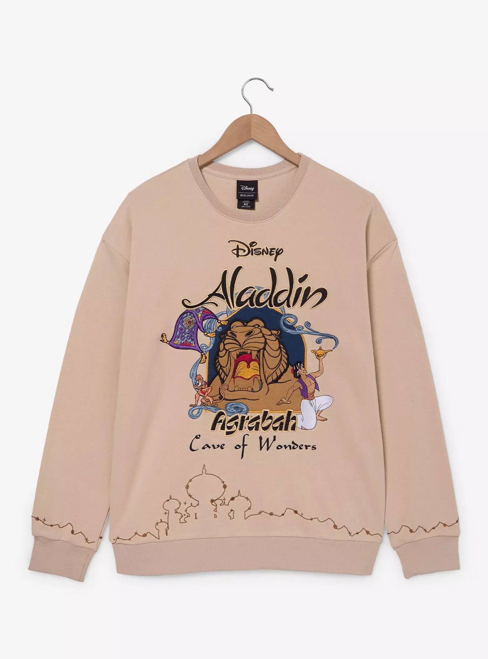 Disney Aladdin Cave of Wonders Crewneck \u2014 BoxLunch Exclusive | BoxLunch | BoxLunch