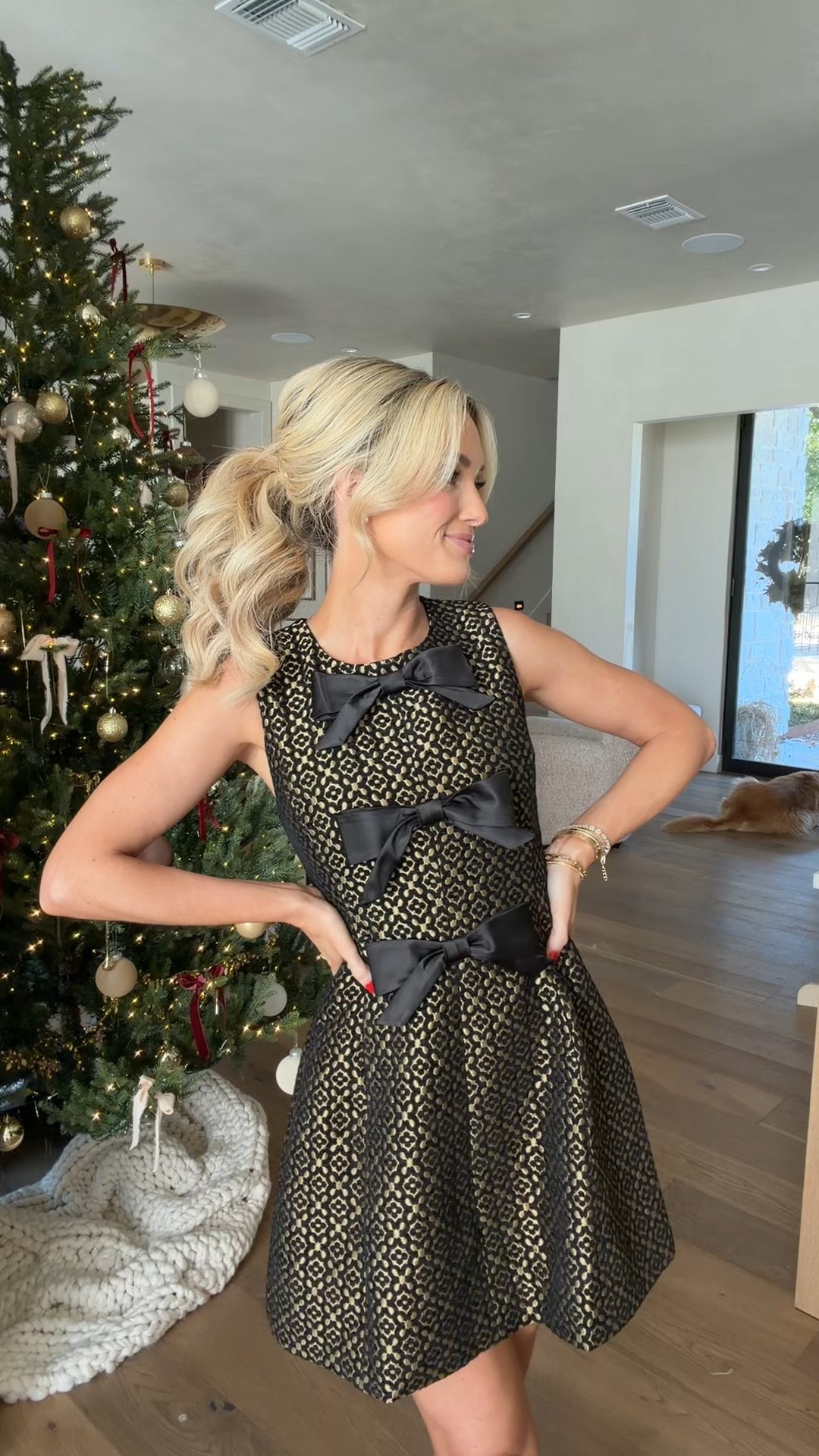 Cutest dress on sale right now! 

#LTKSeasonal #LTKgrwm #LTKHoliday