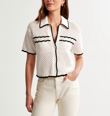 Love this polo top 😍 so trendy and great piece for spring and summer! Goes well with denim shorts, mini jean skirt or jeans in general! 


Spring outfit 
Summer outfit 
Abercrombie and Fitch

#LTKtravel #LTKfindsunder100 #LTKstyletip