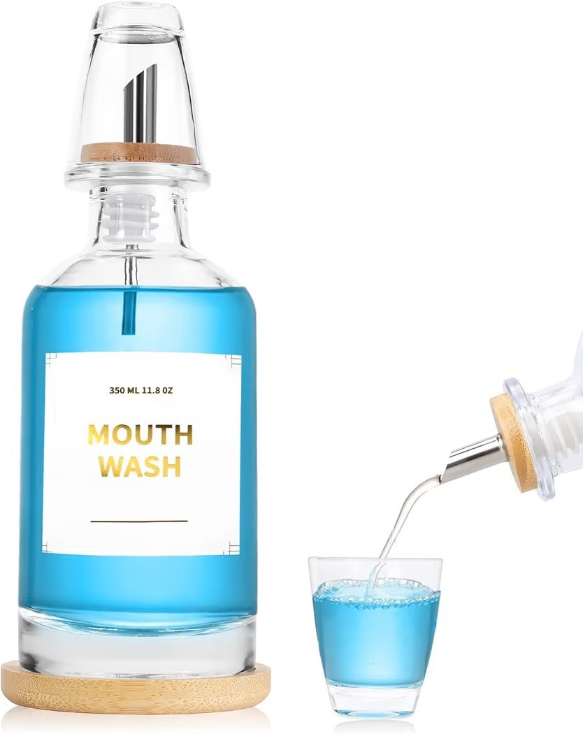 Add to cart to hide that unsightly mouthwash bottle. Amazon of course 🤍

#LTKmomlife #LTKHome #LTKdayinmylife