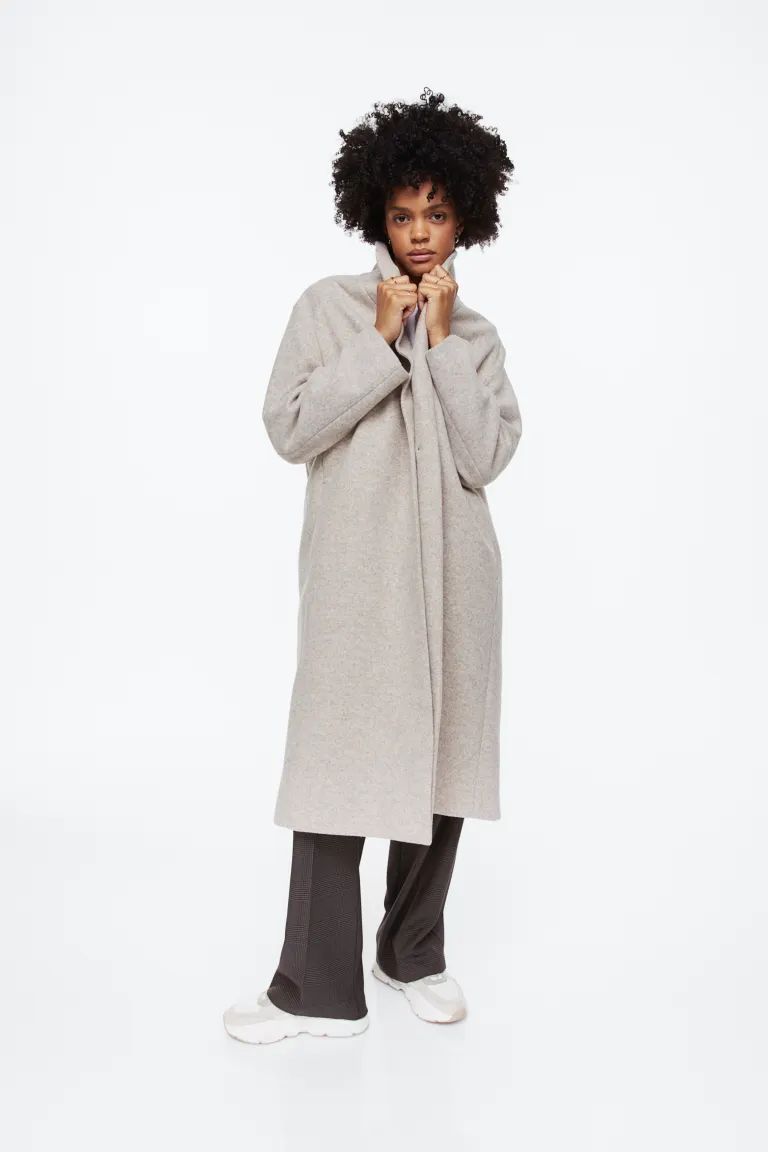 Oversized Twill Coat | H&M (US + CA)