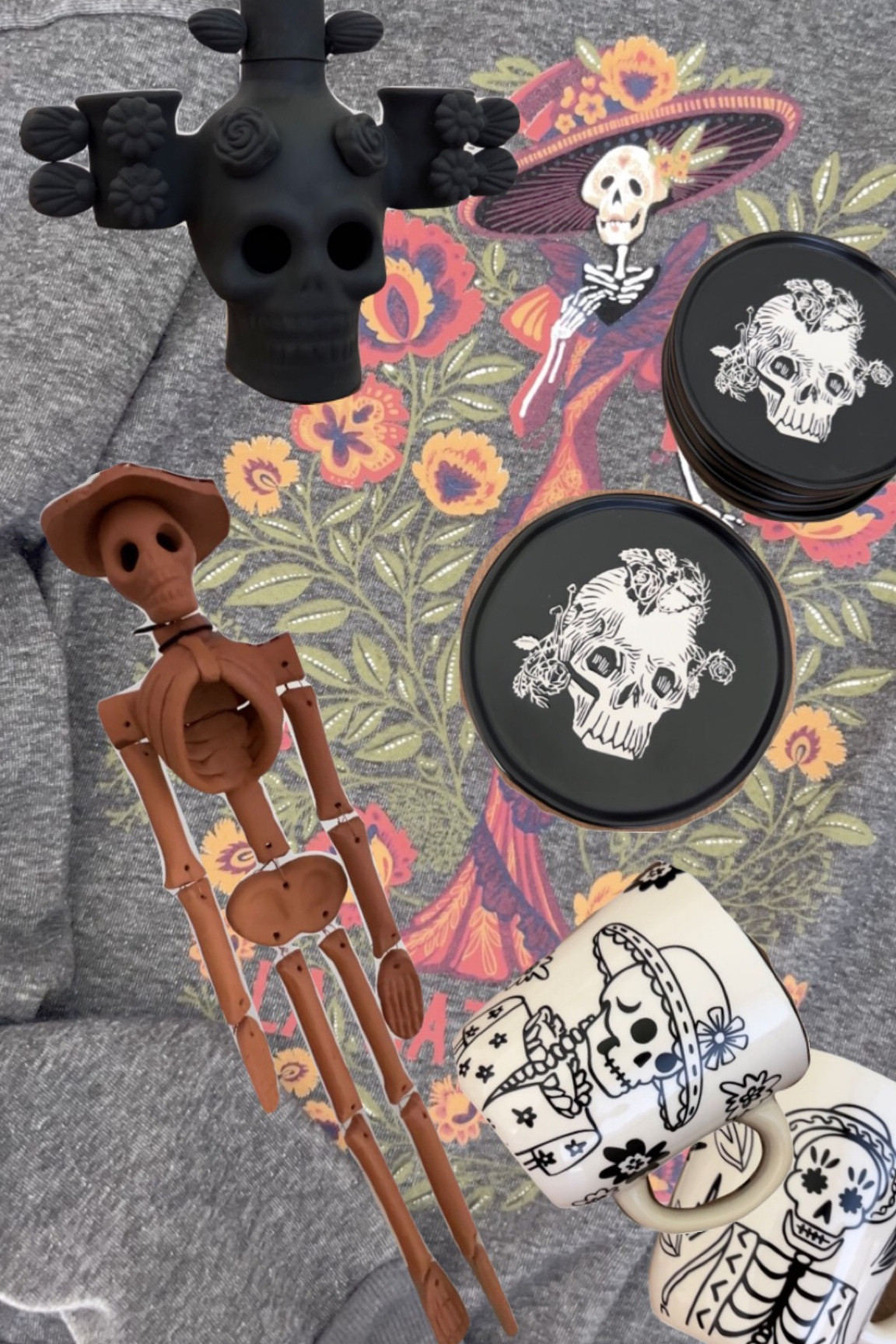 Dia de Muertos Decor Finds #dayofthedead #diademuertos