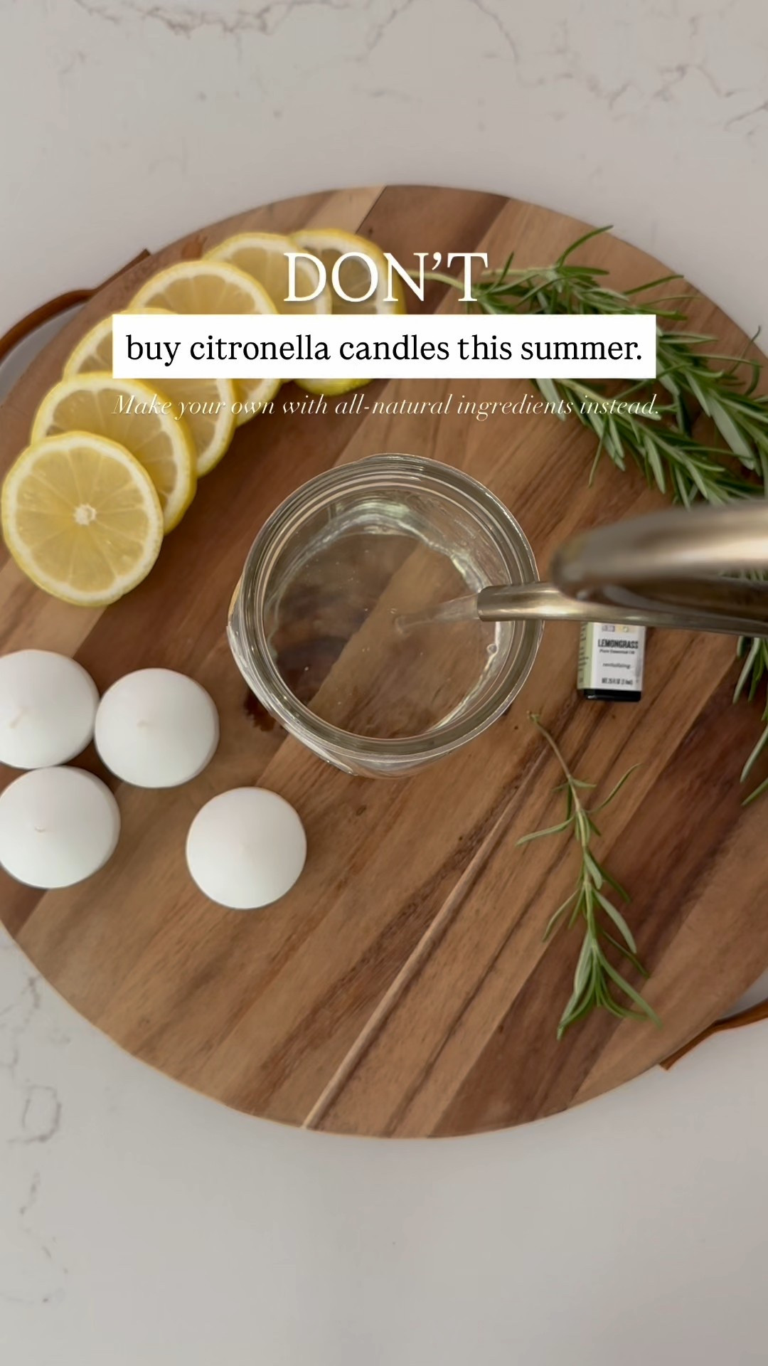 Don’t buy citronella candles this summer, make your own! 

#LTKHome #LTKSeasonal #LTKSummerEdit