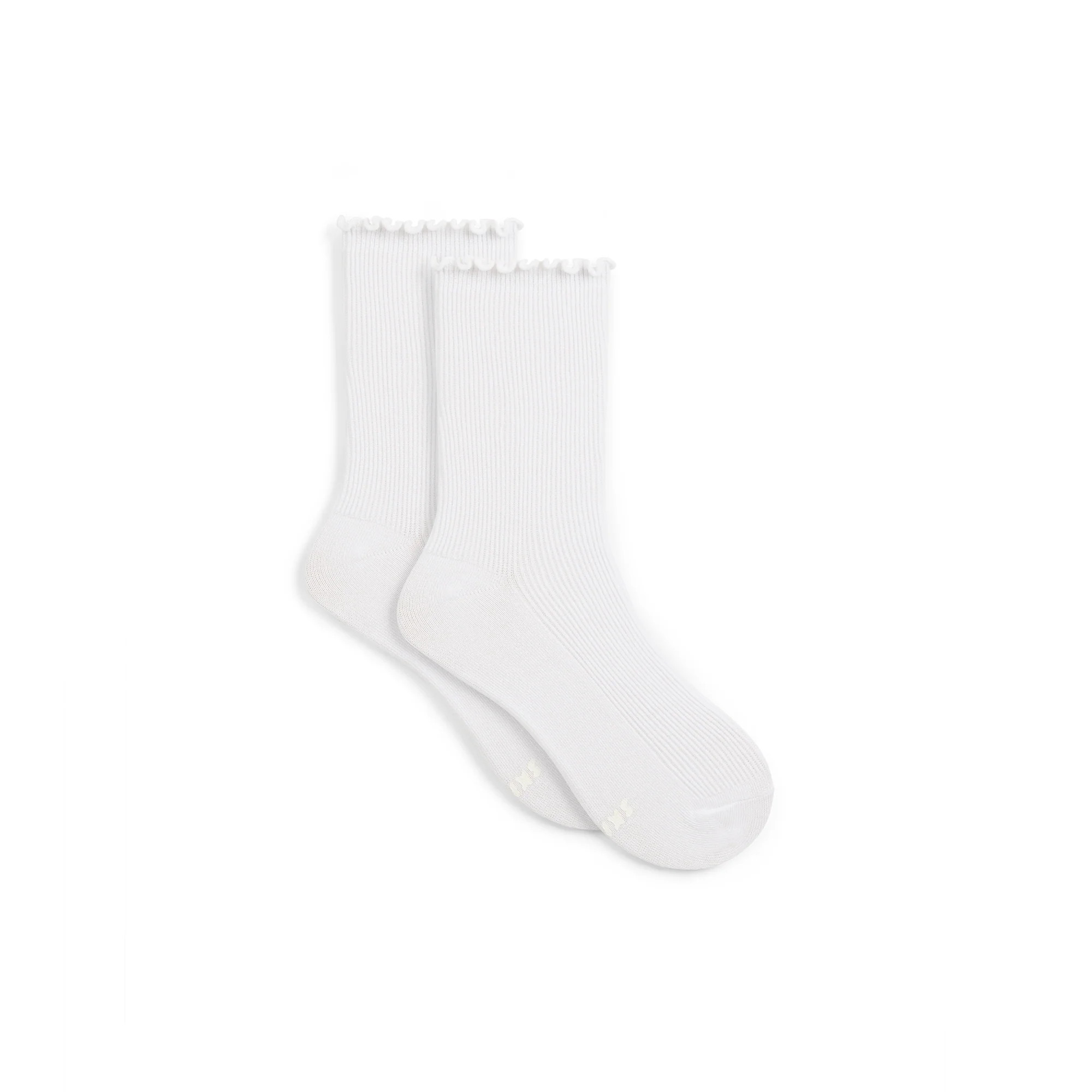 LETTUCE EDGE CREW SOCK 2-PACK | SNOW | SKIMS | SKIMS (US)