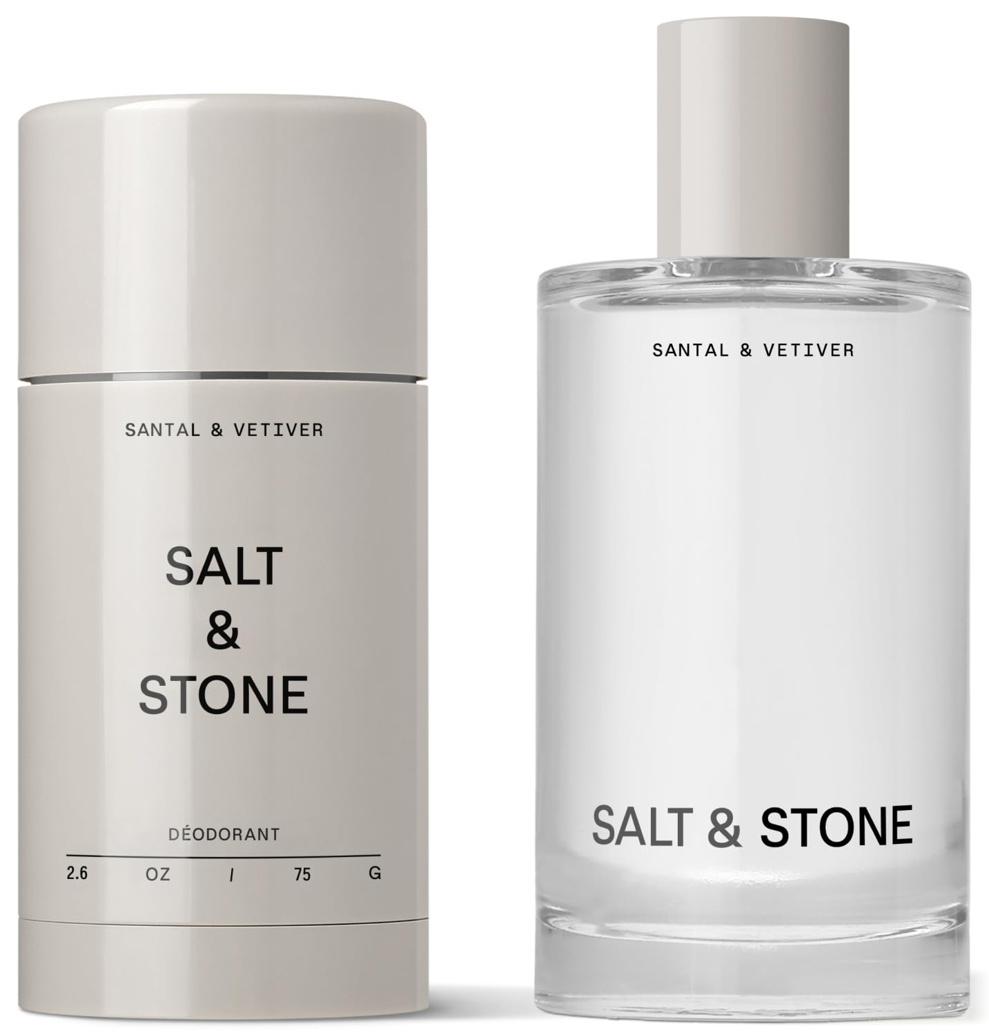 Salt & Stone Signature Duo, Deodorant and Body Mist, Santal & Vetiver | Amazon (US)