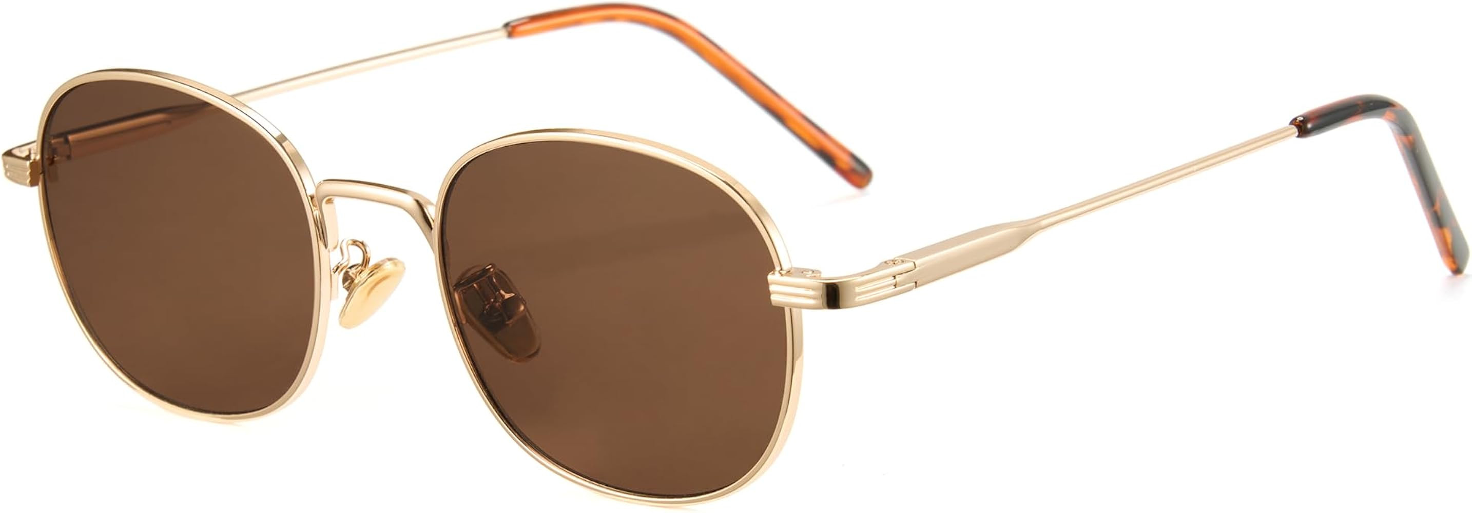 Cyxus Oval Sunglasses for Women Men Polarized Retro Sun Glasses UV400 Protecction sunglasses for ... | Amazon (CA)