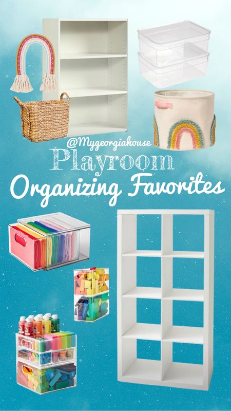 Playroom closet got an organizing boost with these great products. Clear bins and storage containers, book shelves and these cubes organizers from Walmart are so functional. The rainbow basket is from Target and a cute little extra. Loving the Home Edit line at Walmart so much! 

#LTKFind #LTKhome #LTKfamily