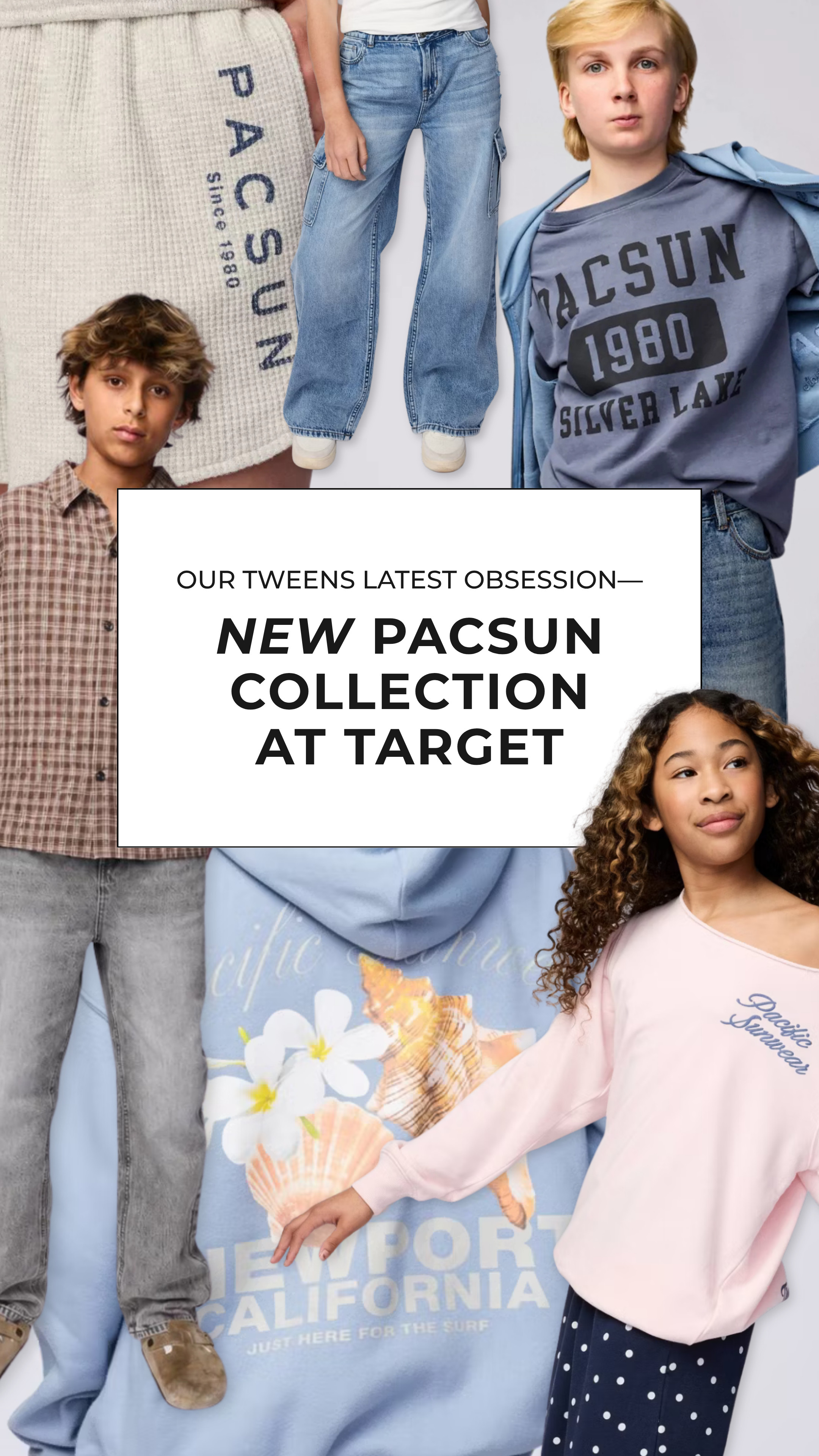 You took your tween to Target for “one thing,” but they discovered their new obsession: Pacsun x Target 🎯  

 #LTKKids