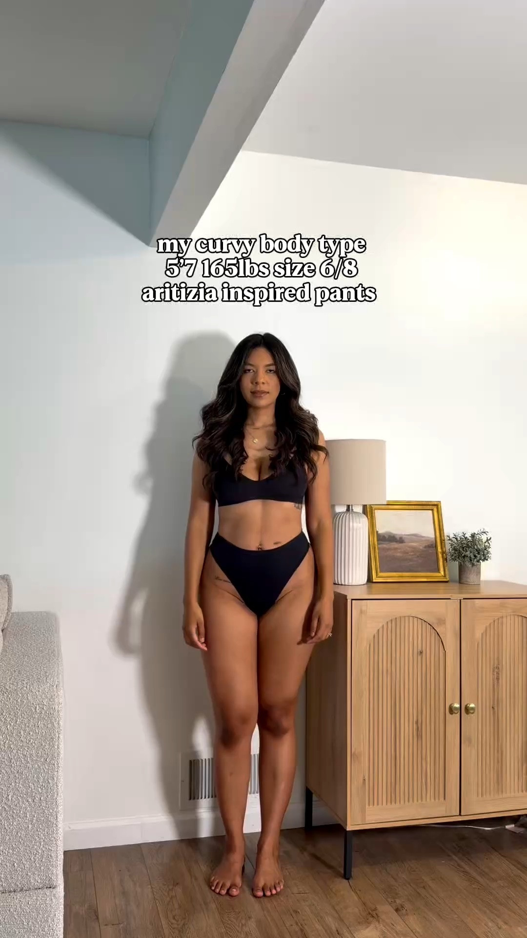 How i style my curvy body! Aritizia inspired amazon pants! Curvy! Sized up to large long! Amazing quality!! Size small Abercrombie top! Favorite target flats