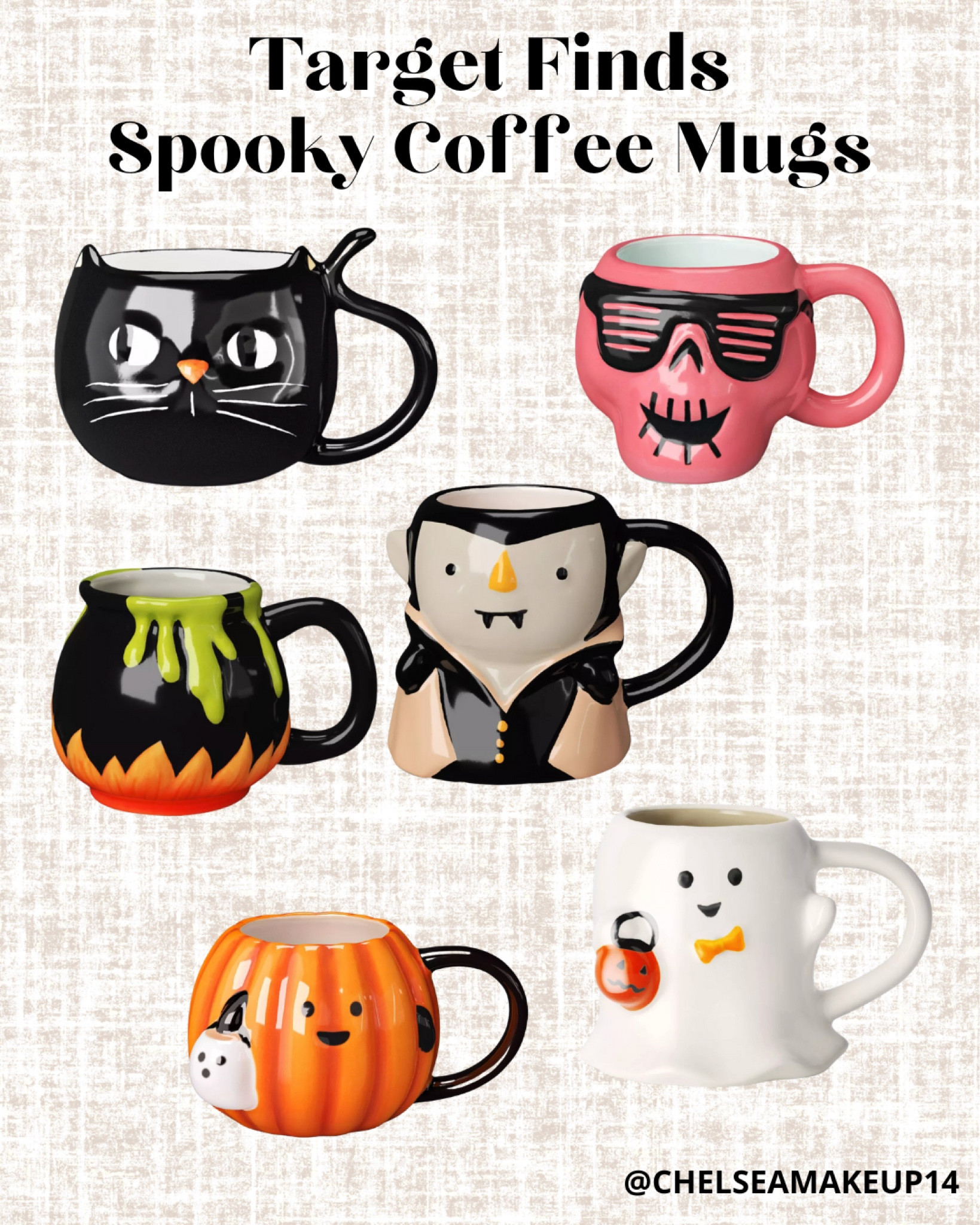 Target Find // Spooky coffee mugs // Halloween 

#LTKHome