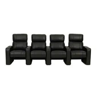 Bravo Home Theater Loveseat (Row of 2) | Wayfair North America