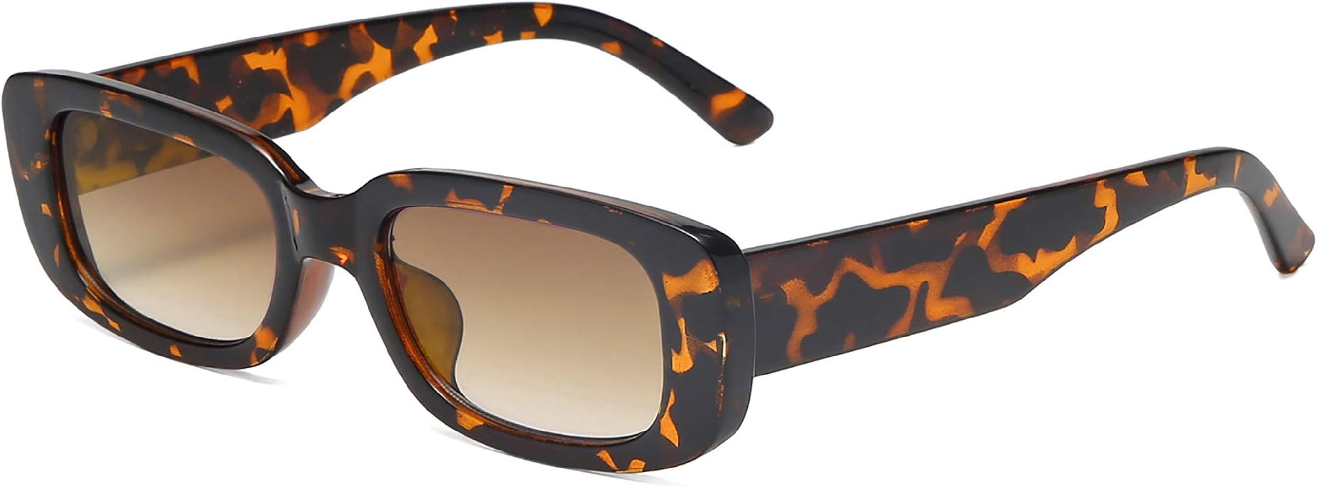 VANLINKER Polarized Rectangle Retro Vintage 90s Sunglasses For Women Rectangular Chunky Glasses E... | Amazon (US)