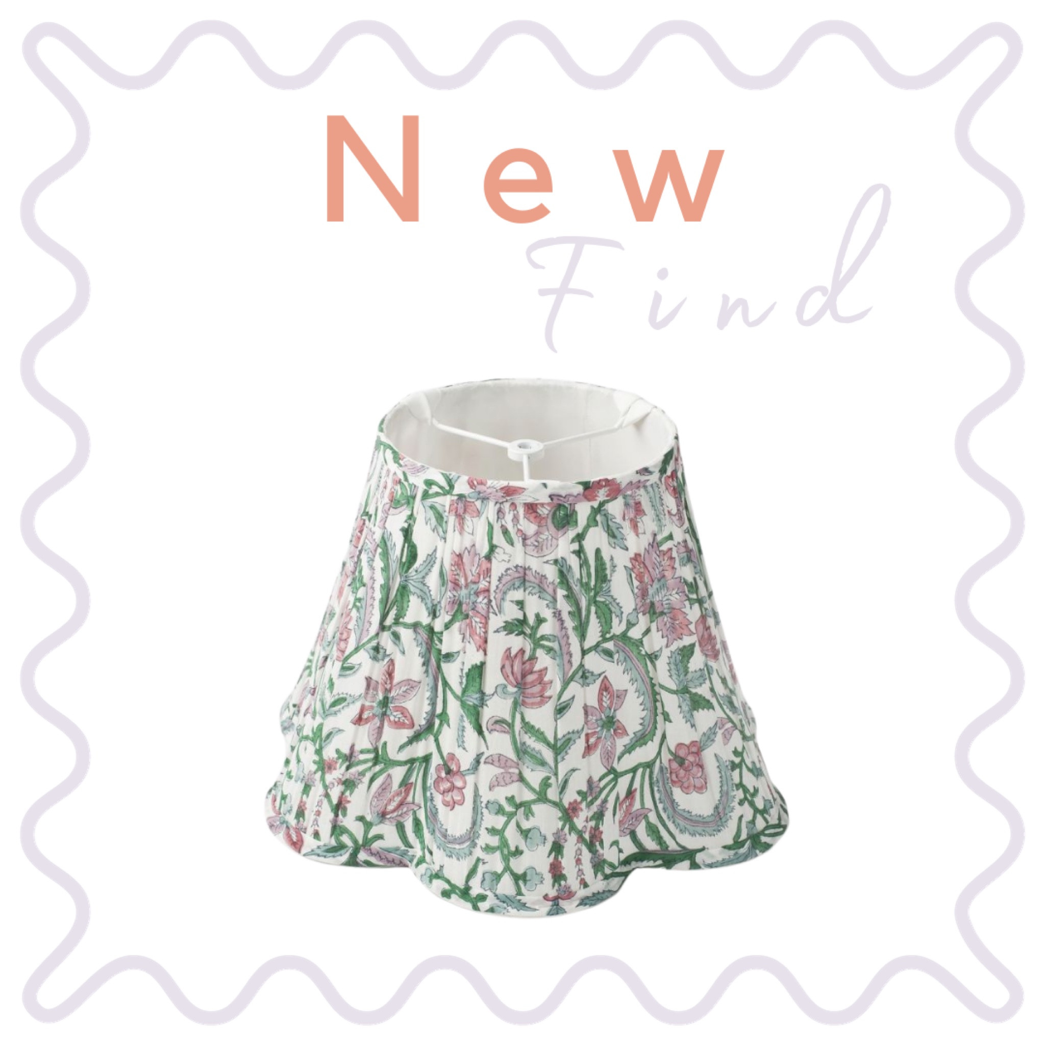 Scalloped lamp shade under $80!!

#LTKfindsunder100 #LTKhome