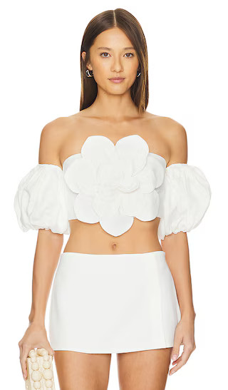 Keira Top in White | Revolve Clothing (Global)