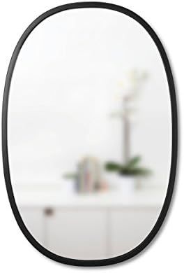 Umbra Hub 36” Oval Wall Mirror with Rubber Frame, Modern Room Decor for Entryways, Washrooms, L... | Amazon (CA)