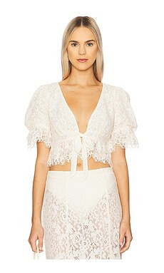 AFRM Wayla Top in Gardenia from Revolve.com | Revolve Clothing (Global)
