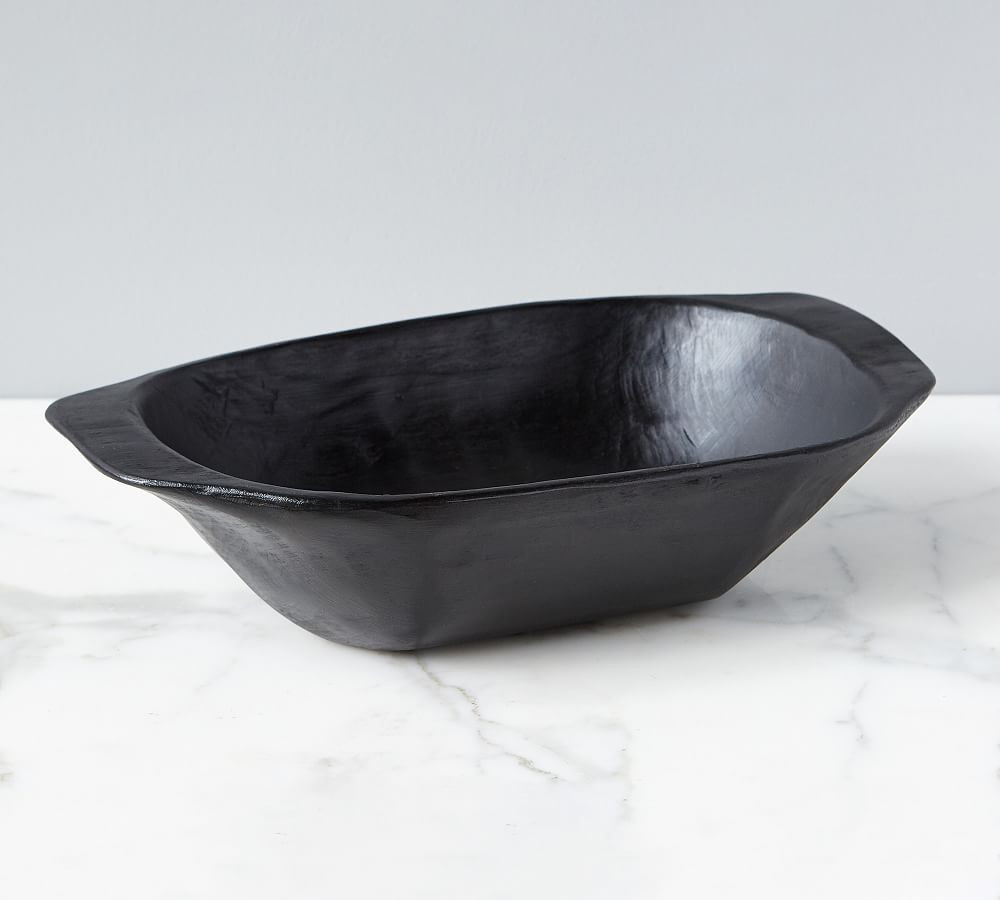 Black Dough Bowl | Pottery Barn (US)