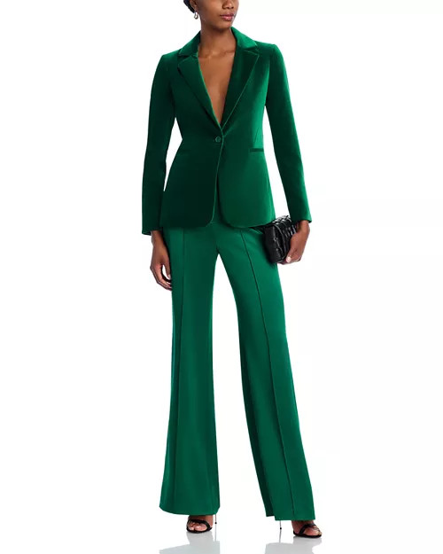 Dylan High Rise Wide Leg Pants in Satin | Bloomingdale's (US)