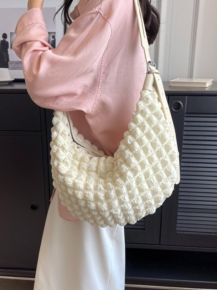 Minimalist Ruched Bag | SHEIN