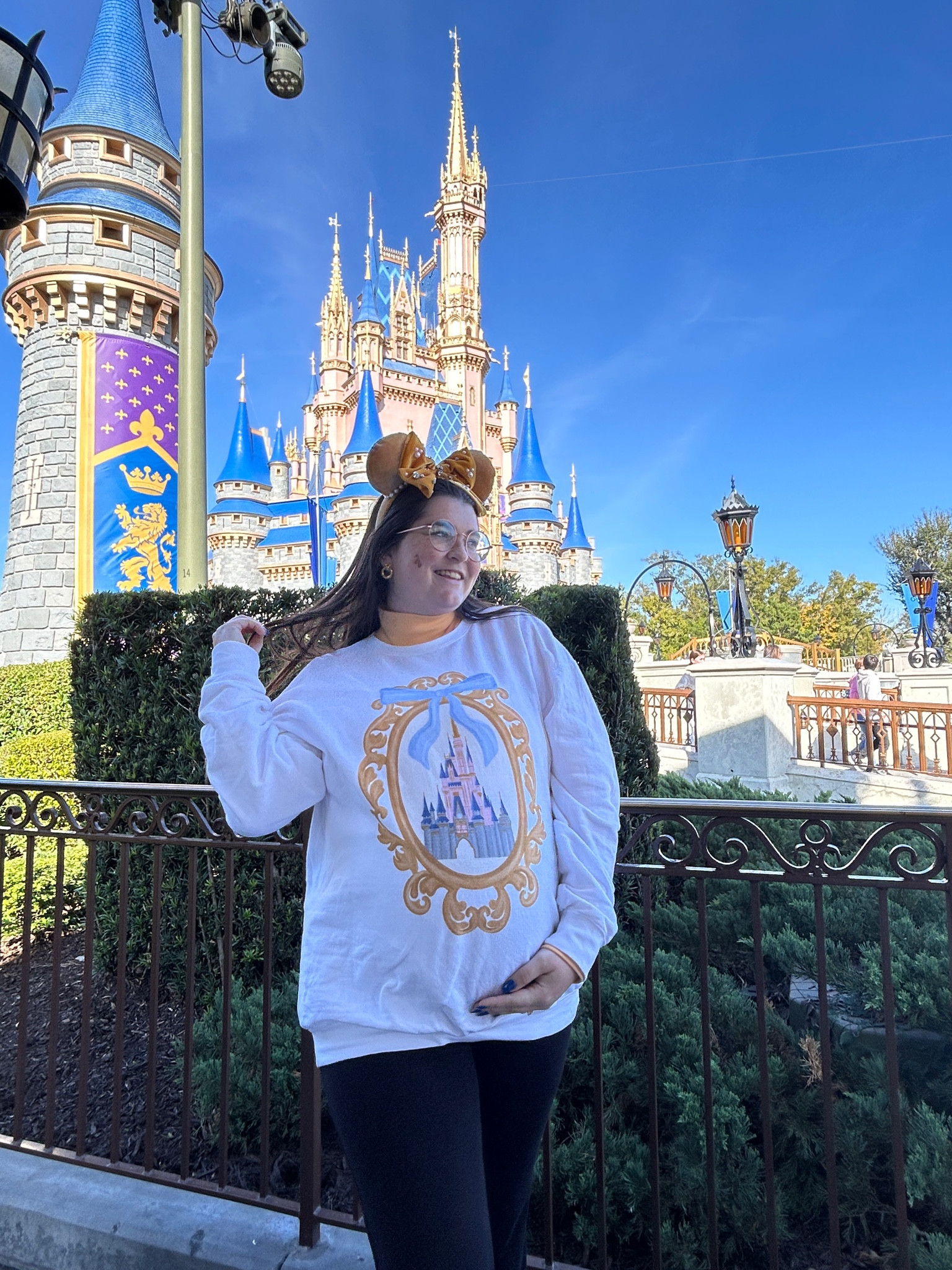Magic Kingdom OOTD
Ears from Gleam and Glimmer
Sweatshirt from Happily Ever Threads

#LTKFindsUnder50 #LTKSeasonal #LTKStyleTip