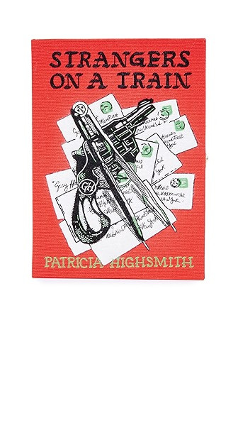 Olympia Le-Tan Strangers on a Train Book Clutch | Shopbop