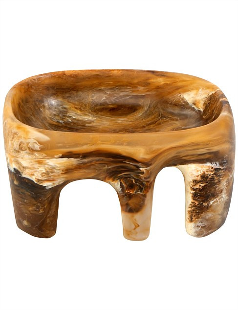 Dinosaur Designs Medium Branch Bowl -Light Horn | David Jones | David Jones (Australia & New Zealand)
