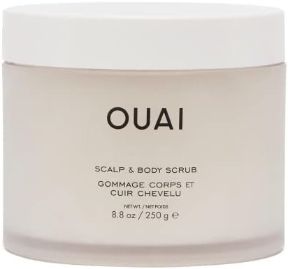 OUAI Scalp & Body Scrub. Deep-Cleansing Scrub for Hair and Skin that Removes Buildup, Exfoliates ... | Amazon (US)