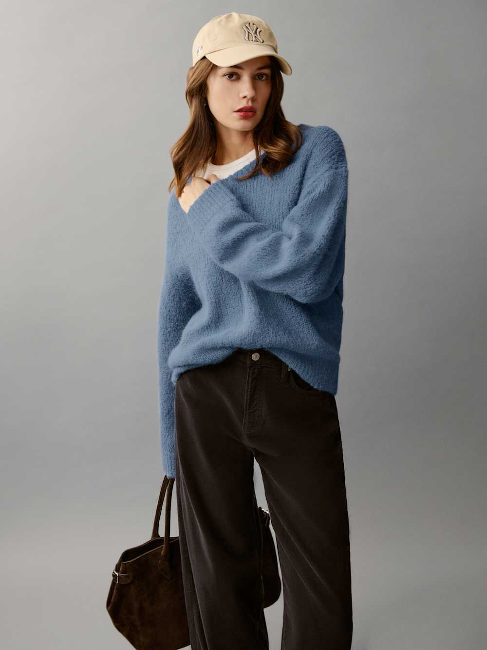 Cici Oversized Crew Sweater | Reformation (Global)