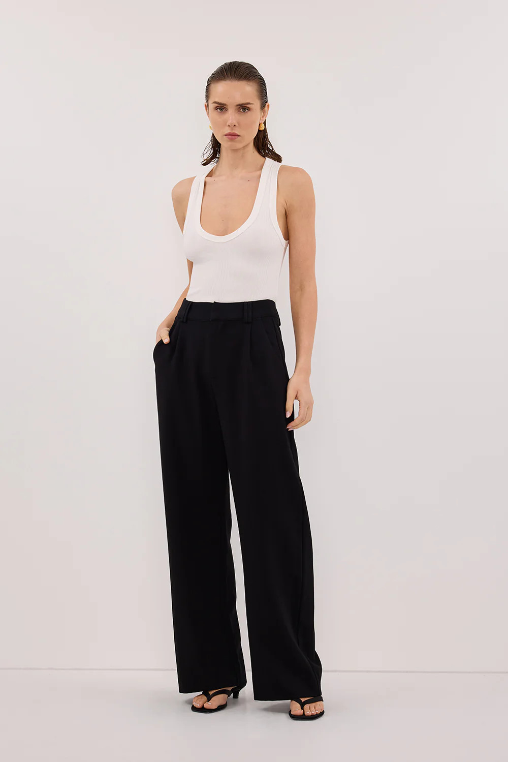 CELINE BLACK PANT | DISSH
