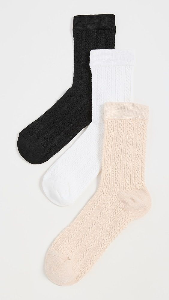 Stems Delicate Knit Socks | Shopbop | Shopbop