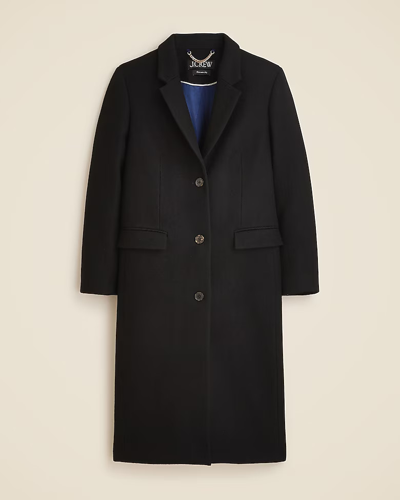 Palais topcoat in Italian wool-blend melton | J. Crew US