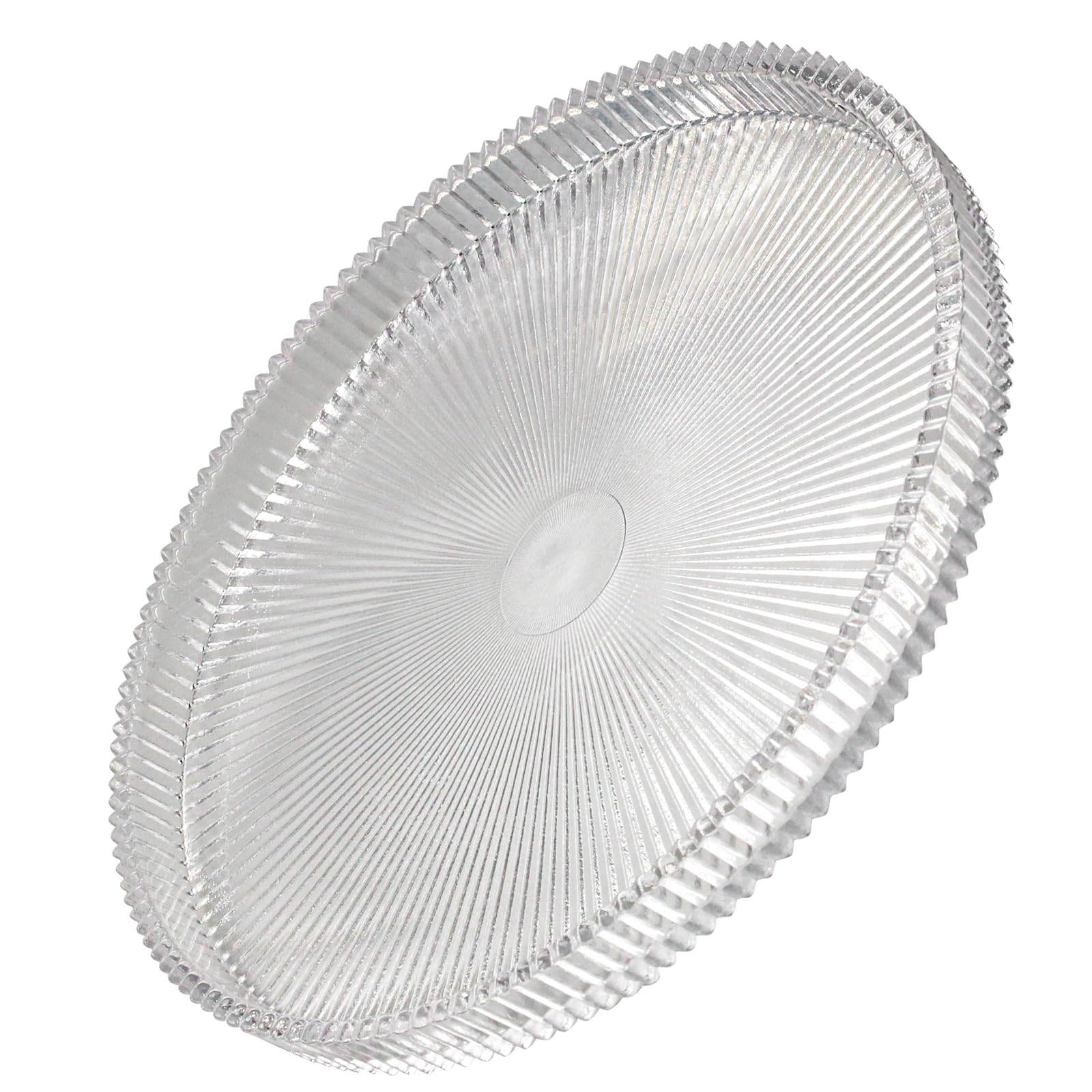 Round Glass Serving Trays, Modern Tray Decoration, 10 Inches Diameter Glass Tray, Home Decoration... | Amazon (US)