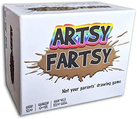 Artsy Fartsy: Drawing Game for Kids and Families, Super Fun Hilarious for Family Party Game Night... | Amazon (US)