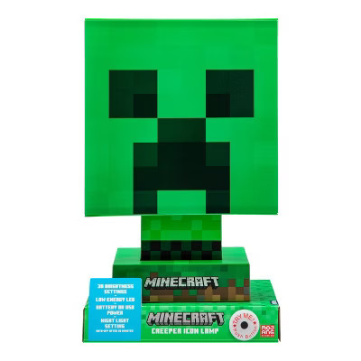 Minecraft Creeper LED Lamp (Includes LED Light Bulb) | Target