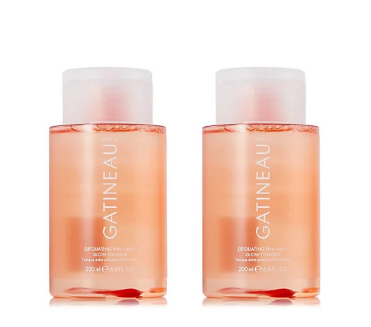 Gatineau Exfoliating PHA+BHA Glow Tonique 200ml Duo - QVC UK | QVC UK