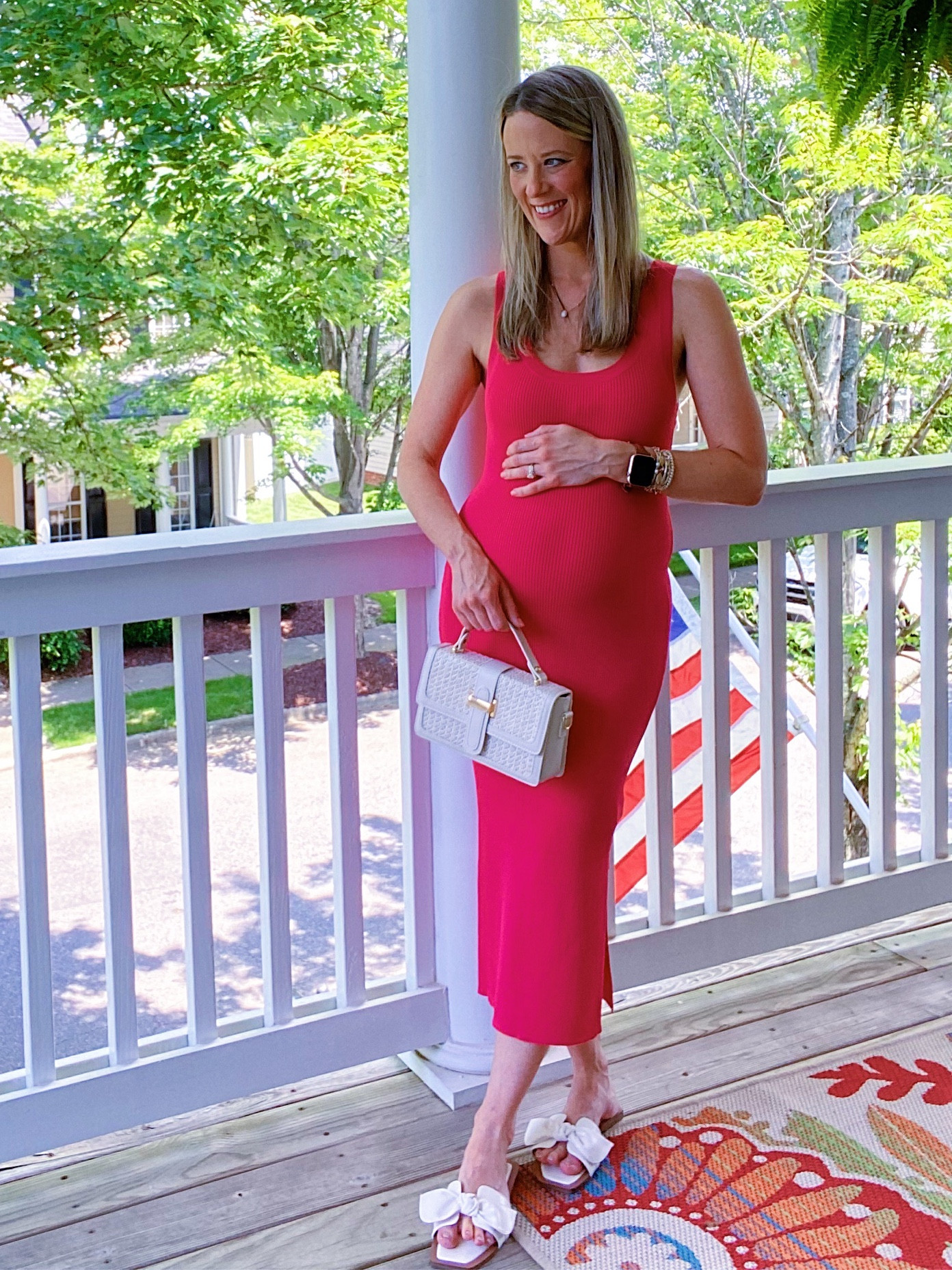 Amazon date night look. I bought this dress last year in green postpartum and instant;y knew it would be a great maternity staple. It comes in great neutral colors as well as fun summer colors. It’s non maternity and fits TTS. I am wearing a small here and this will last me most of my pregnancy. 

It’s a bit of a thicker, quality ribbed material. 

Maternity Summer Dress | Bump-friendly Summer Dress | Summer Pregnancy Style | Summer Maternity Stye | Summer Maternity Outfit | Summer Pregnancy Outfit | Elevated Mom Style | Mom Outfit | Elevated Mom Style | Amazon Summer Dress | Amazon Midi Dress | Amazon Bump Friendly Midi Dress | Amazon Maternity Find

#LTKSeasonal #LTKBump #LTKFindsUnder50