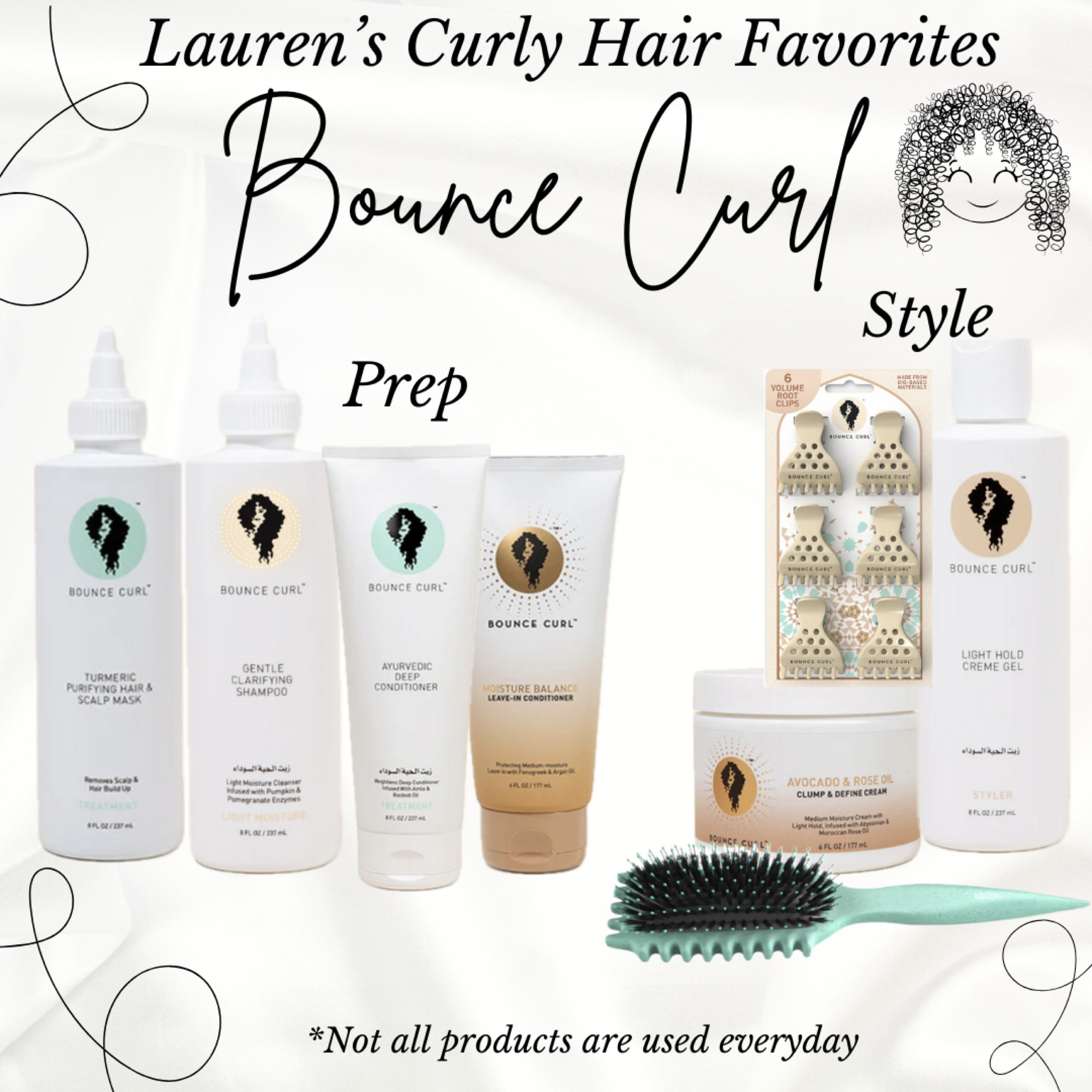 Bounce Curl Favorites for prep and style  #curlyhair #curlroutine #bouncecurl 

#LTKStyleTip #LTKBeauty