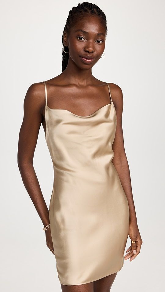 Fleur du Mal Short Cowl Neck Slip | SHOPBOP | Shopbop