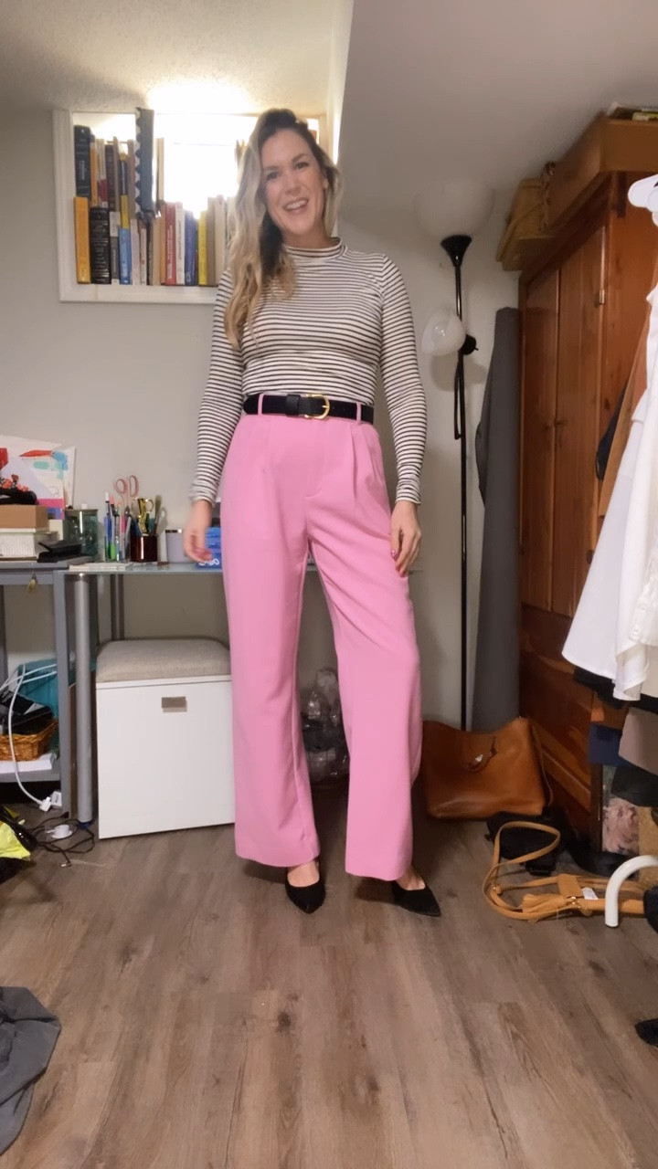 This outfit just makes me feel happy! The shirt is sold out in some sizes so I linked similar ones. You can also re-create the look with similar pieces in pink, black, and gold with whatever you have in your closet! 

#LTKworkwear #LTKstyletip #LTKfindsunder50