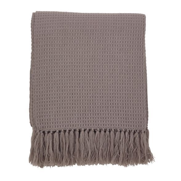 Classic Waffle Weave Tassel Throw curated on LTK